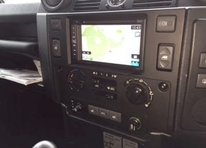 Install on Land Rover Defender