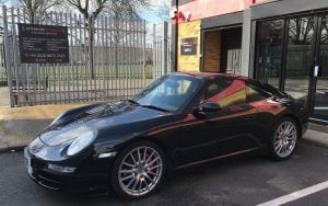Porsche 997 – 2006 upgraded with Pioneer SPH-DA130