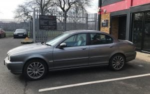 Pioneer SPH-DA120 installed in Jaguar X Type 2005