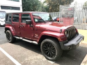 Jeep Wrangler 2010 Double Din Nav, Reversing Camera Install