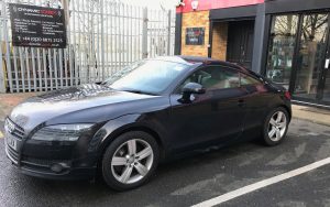 Audi TT 2008 with Kenwood DNX5180DABS
