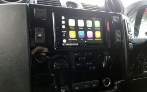 Landrover Defender 2012 Double Din Multimedia DAB Upgrade