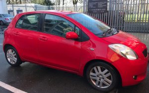 Toyota Yaris – 2006 after market JVC KD-X352BT stereo install