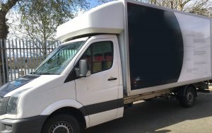 Pioneer SPH-DA230DAB installed in VW Crafter 2016 Box Van