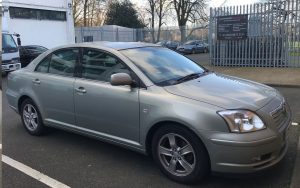 Kenwood DPX-7100DAB Fitted in Toyota Avensis T25 2004