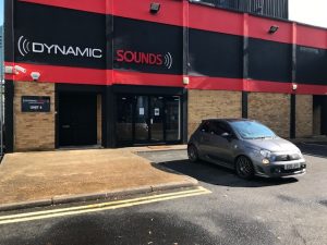 Fiat 500 Abarth Kenwood DMX8019dabs Install