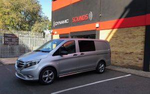 Mercedes Vito 2014 Alpine X903D – V447 Floating Screen Installed