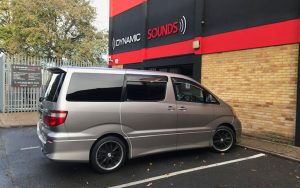 Toyota Alphard 2005 Pioneer Multimedia & Reverse Cam installed