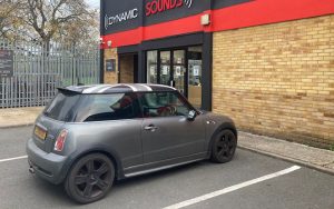 Mini Cooper S 2006 fitted with Alpine ILX- F03D