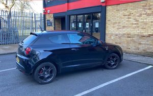 Alfa Romeo Mito 2015 in for a Apple CarPlay Upgrade