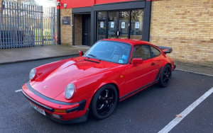 Classic Porsche 911 Carrera in for an audio upgrade