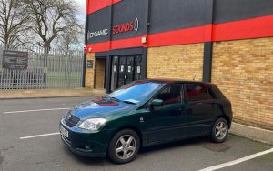 Toyota Corolla 53 Reg fitted with JVC KW-V255DBT Stereo