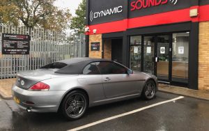 BMW 6 Series 2005 Speaker upgrade Focal ES100 K