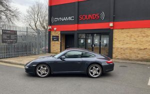 Porsche 911 55 Reg fitted with Pioneer SPH-DA130DAB