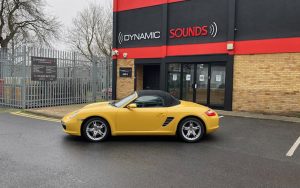 Porsche Boxster 56 Reg fitted with Pioneer SPH-DA250DAB