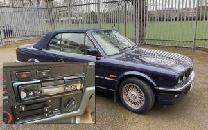 BMW E30 D REG Pioneer SPH-10BT Installed