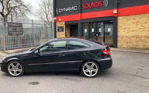 Mercedes CLC 60 Reg Pioneer SPH–DA250DAB Installed