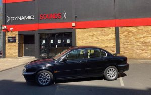 Jaguar X Type 2003 fitted Kenwood DMX5020DABS+CMOS-230  Camera