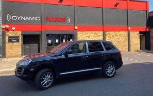 Porsche Cayenne 2005 fitted with Kenwood DMX5020DABS