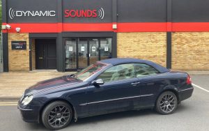 Mercedes CLK 2003 Fitted Sony XAV-AX3005DB & Rear Camera