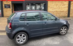 VW Polo 2008 fitted with JVC KW-M565DBT Stereo
