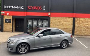 Mercedes C Class 2007 fitted Pioneer SPH-DA250