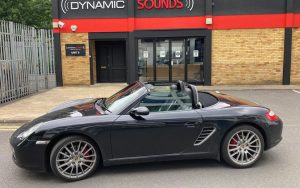Porsche Boxster 2007 fitted with Pioneer SPH-DA250DAB