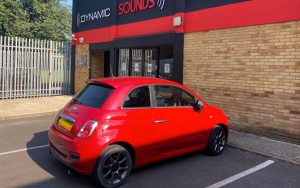 Fiat 500 2013 fitted with Pioneer SPH-DA160DAB Multimedia