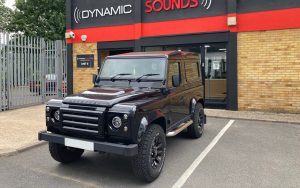 Land Rover Defender 2006 fitted DMX5020DABS, JBL BASSPRO NANO, Focal Speakers