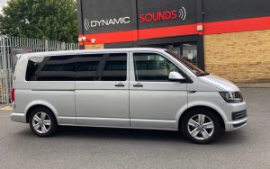 VW Transporter T6 fitted Alpine ILX-F903D