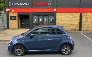 Fiat 500 2013 fitted with Sony XAV-AX3005DB multimedia