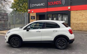Fiat 500X 2017 fitted with SONY XAV-AX1005 Multimedia