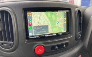 Nissan Cube 2010 fitted with PIONEER AVH-Z9200DAB Sat Nav