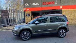 Skoda Yeti 2016 upgraded with Sony XAV-AX1005DB