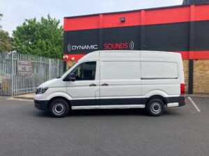 VW Crafter 2018 Fitted With Sony XAV-AX1005DB Stereo and Reverse Camera