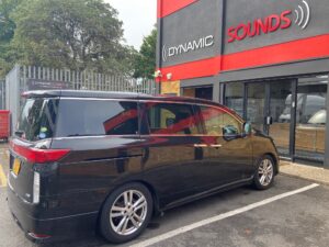 Nissan Elgrand 2010 Model fitted with Pioneer SPH-DA160DAB