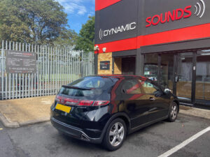 Honda Civic 2010 model fitted with Pioneer SPH-DA160DAB