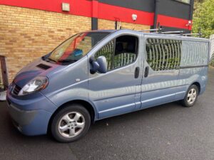 Renault Trafic 2010 model upgraded with Kenwood DNX7170DABS Sat Nav system.