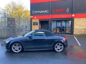 Audi TT 2013 model upgraded with Sony XAV-AX1005DB CarPlay stereo