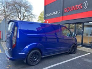 Ford Transit Custom 2017 model upgraded with Pioneer SPH-DA360DAB CarPlay stereo