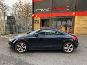 Audi TT 2008 model upgraded with Sony XAV-AX1005DAB