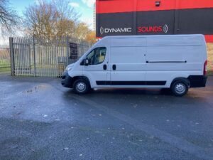 Citroen Relay 2022 model upgraded with Pioneer SPH-DA360DAB Wireless CarPlay stereo