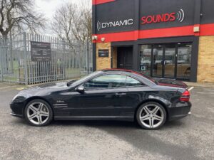 Mercedes SL 2008 model upgraded with Kenwood DMX5020DABS