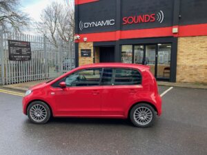 Skoda Citigo 2011 model upgraded with Alpine ILX-F905D