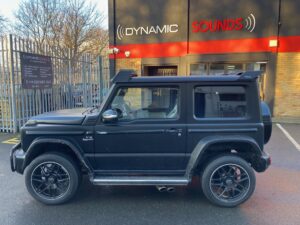 Suzuki Jimny 2019 model upgraded with Kenwood DMX9720XDS media player