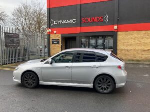 Subaru Impreza 2009 model upgraded with a Kenwood DMX8020DABS stereo