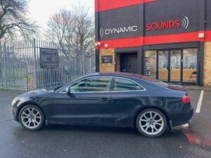 Audi A5 2008 model upgraded with Pioneer SPH-DA360DAB Stereo