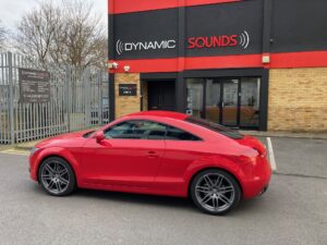 Audi TT 2011 model upgraded with Kenwood DMX5020DABS CarPlay stereo