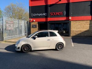 Fiat 500 2009 model upgraded with Pioneer SPH-DA360DAB Wireless CarPlay/Android Auto stereo