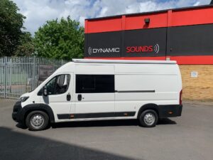 Fiat Ducato 2018 model upgraded with Kenwood DMX7722DABS CarPlay stereo